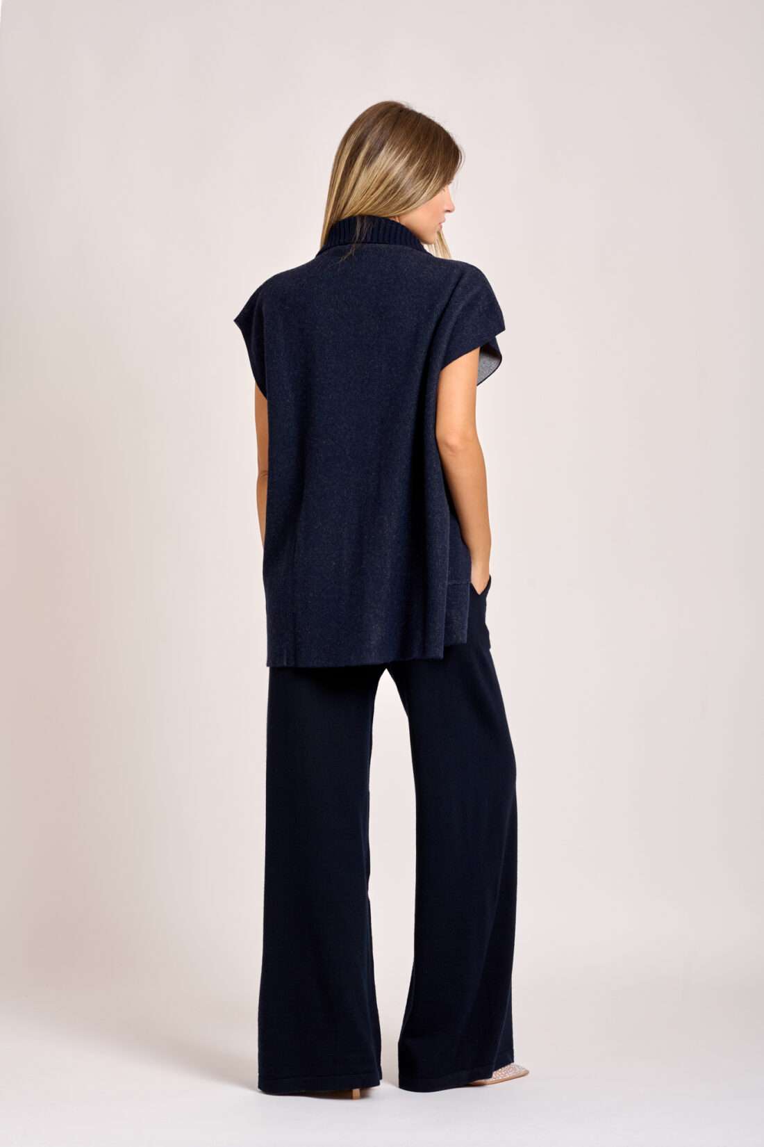 Pantalone Tasche Blu - immagine 2