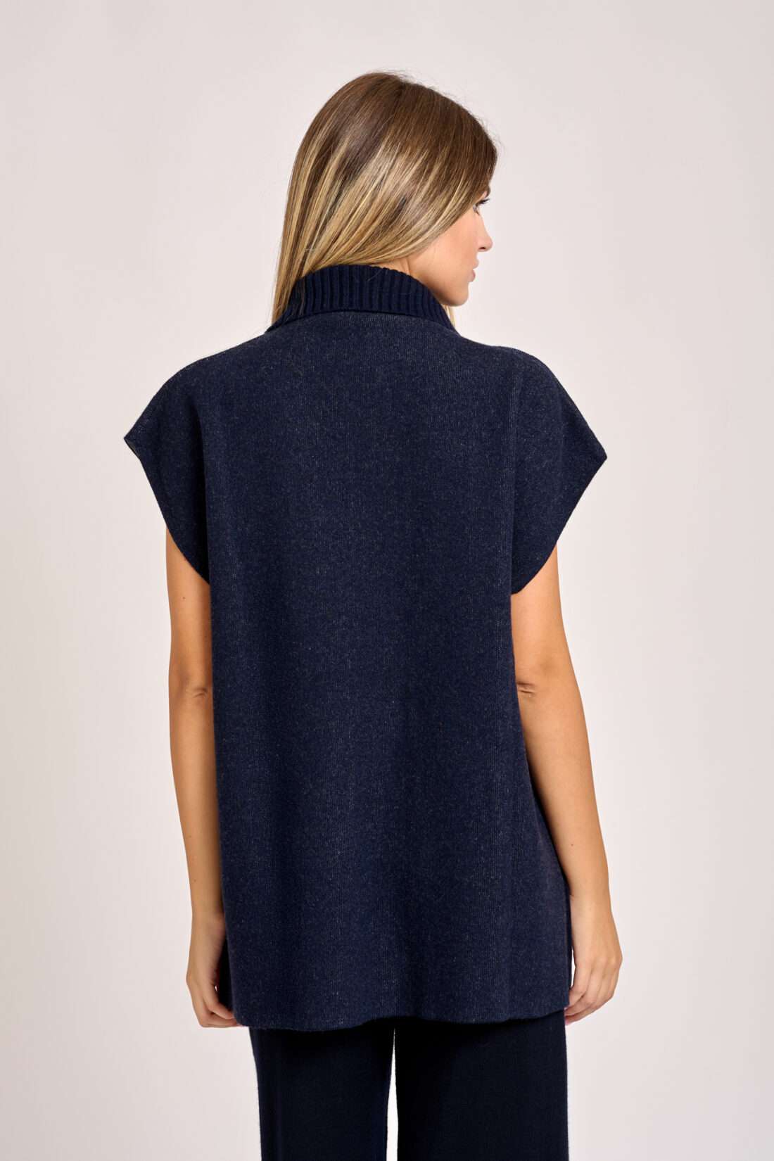 Mantella Cashmere Blu - immagine 2