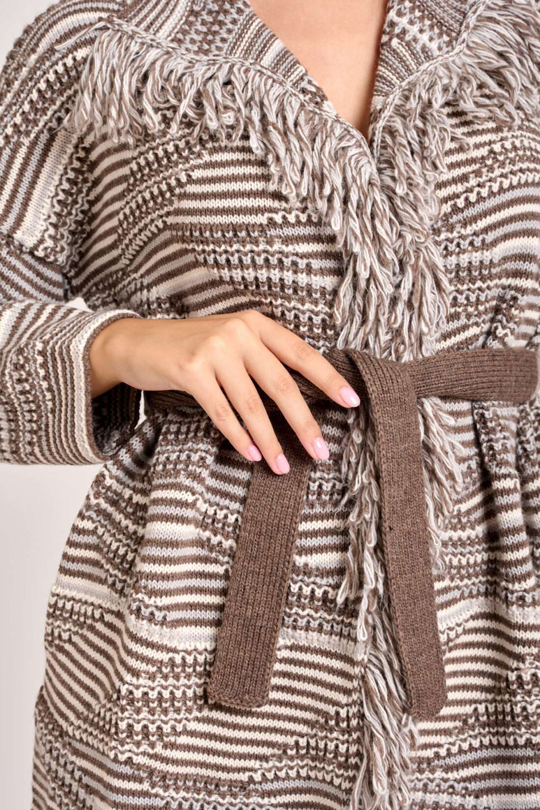 Cardigan con Cintura Moka - immagine 3