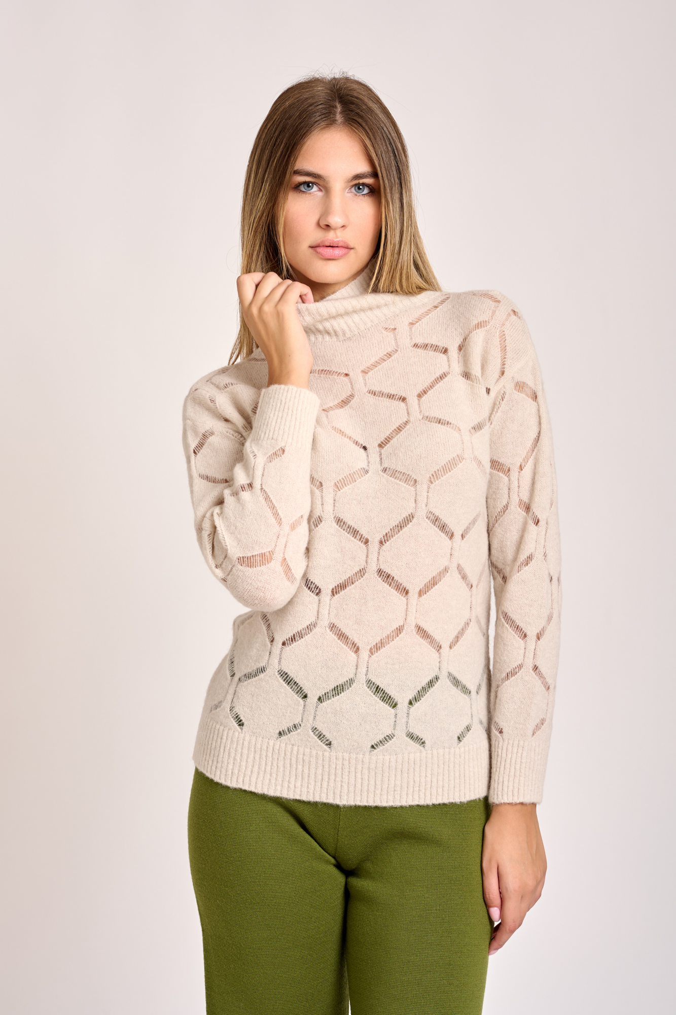 Cratere Traforato Stucco