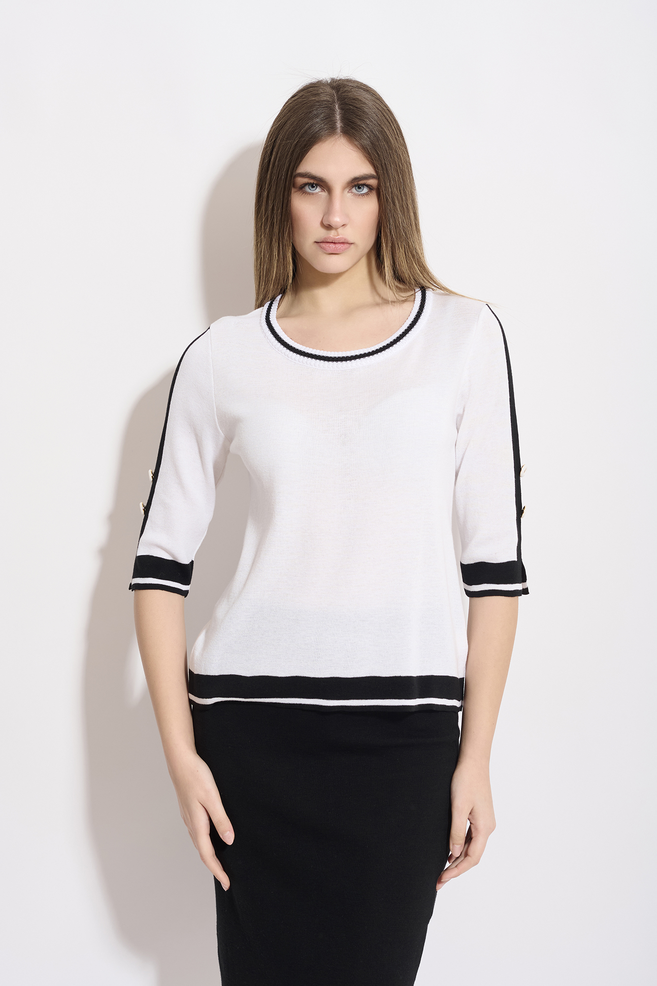 Maglia profili contrasto